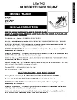 Preview for 93 page of Body Masters AG 1000 Instruction Manual