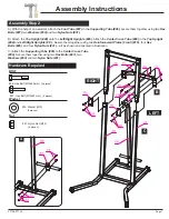 Preview for 8 page of body Power PT728 Owner'S Manual