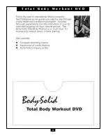 Preview for 2 page of Body Solid Fusion 600 Owner'S Manual