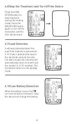 Preview for 27 page of BodyMed ZZACOMBOBDPT1 Instruction Manual