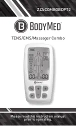 BodyMed ZZACOMBOBDPT2 Instruction Manual preview