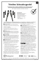 Preview for 21 page of Bodypoint SH235L Installation And User Instructions Manual