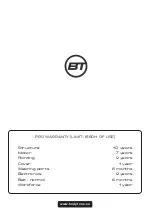 Preview for 24 page of BODYTONE EVOT4S Instructions Manual