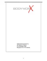 Preview for 29 page of Bodyworx JX740 User Manual