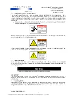 Preview for 5 page of Boeing SPECTROLAB SX-16 Nightsun Maintenance Manual