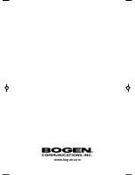 Preview for 8 page of Bogen A12 Owner'S Manual