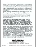 Preview for 8 page of Bogen HAA20 User Manual