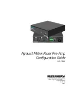 Bogen NYQUIST NQ-P0100 Configuration Manual preview