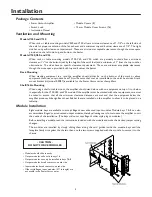 Preview for 6 page of Bogen Power Vector V100 Installation And Use Manual