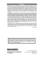 Preview for 12 page of Bogen UDMS16BP Instruction Manual