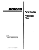 Bolens 12067 Parts Catalog preview