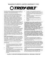 Preview for 20 page of Bolens 446 Operator'S Manual