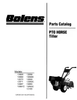 Preview for 1 page of Bolens PTO HORSE 12068 Parts Catalog