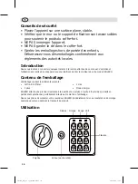 Preview for 10 page of BOLERO GC607 Instruction Manual