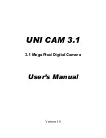 Boly Media UNI CAM 3.1 User Manual preview