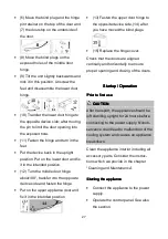 Preview for 27 page of BOMANN KG 7304 Instruction Manual