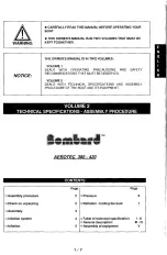 Preview for 2 page of Bombard AEROTEC 380 Owner'S Manual