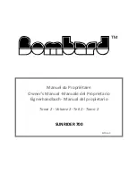 Preview for 50 page of Bombard Sunrider 700 Owner'S Manual