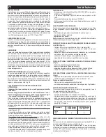 Preview for 4 page of Bompani BO743WI Instructions For Use And Maintenance Manual