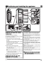 Preview for 16 page of Bompani BOMP111C Installation, Use And Maintenance Instructions