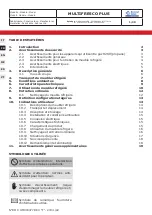 Preview for 22 page of Bonnet Neve MULTIFRESCO PLUS User Instructions