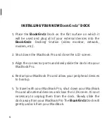 Preview for 4 page of Bookendz Docking Stations Owner'S Manual