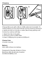 Preview for 7 page of Bookman MONOCLE Manual