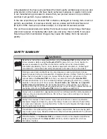 Preview for 2 page of Booster ES2500 User Manual