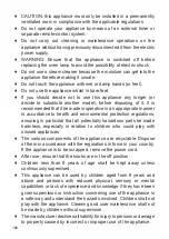 Preview for 188 page of BORETTI CFBG903AN Instruction On Mounting And Use Manual