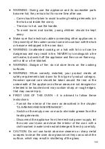 Preview for 189 page of BORETTI CFBG903AN Instruction On Mounting And Use Manual