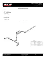 Preview for 2 page of BORLA 140597 Installation Instructions