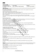 Preview for 6 page of BorMann 027973 User Manual