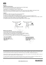 Preview for 2 page of BorMann BWR5025 Instruction Manual