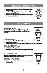 Preview for 5 page of BOROSIL HAMG500W23 User Manual