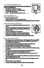 Preview for 6 page of BOROSIL HAMG500W23 User Manual