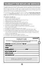 Preview for 10 page of BOROSIL HAMG500W23 User Manual