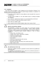 Preview for 27 page of Borri ASD10 Operating Manual