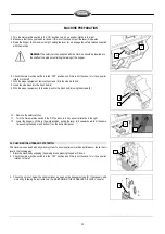 Preview for 30 page of Bortek hammerhead 1100srx Use And Maintenance Manual