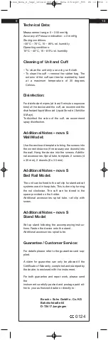 Preview for 2 page of Bosch+Sohn Boso Nova S Instructions For Use Manual