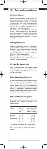 Preview for 7 page of Bosch+Sohn Boso Nova S Instructions For Use Manual