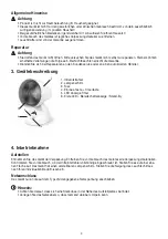 Preview for 4 page of Bosch+Sohn Bosotherm 5100 Instructions For Use Manual