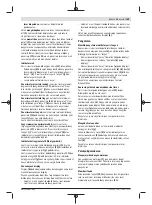 Preview for 139 page of Bosch 0 601 069 L00 Original Instructions Manual