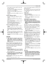 Preview for 49 page of Bosch 0 601 97B 100 Original Instructions Manual