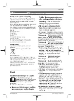 Preview for 63 page of Bosch 0 601 97B 100 Original Instructions Manual