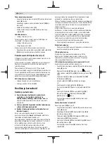 Preview for 176 page of Bosch 0 601 97B 100 Original Instructions Manual