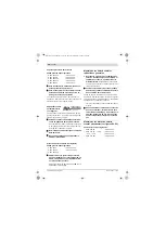 Preview for 98 page of Bosch 0 602 301 401 Original Instructions Manual