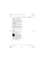 Preview for 157 page of Bosch 0 602 301 401 Original Instructions Manual