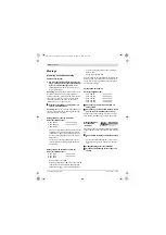 Preview for 198 page of Bosch 0 602 301 401 Original Instructions Manual