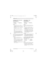 Preview for 320 page of Bosch 0 602 301 401 Original Instructions Manual