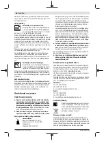 Preview for 66 page of Bosch 0 602 490 431 Original Instructions Manual